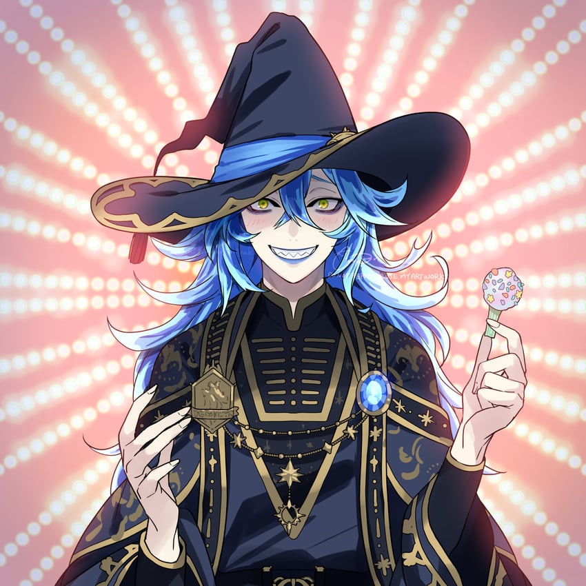 idia shroud (twisted wonderland and 1 more) drawn by mitsunari_miyako