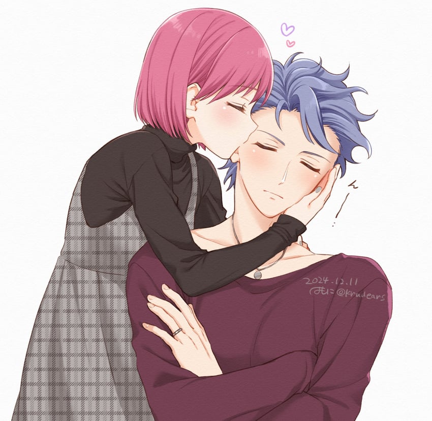protagonist and shitara seiji (tokimeki memorial and 2 more) drawn by krudears