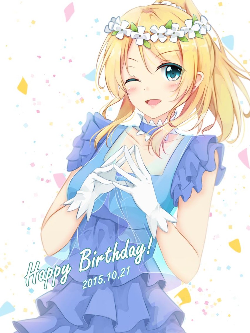 ayase eli (love live! and 1 more) drawn by shiina_kuro