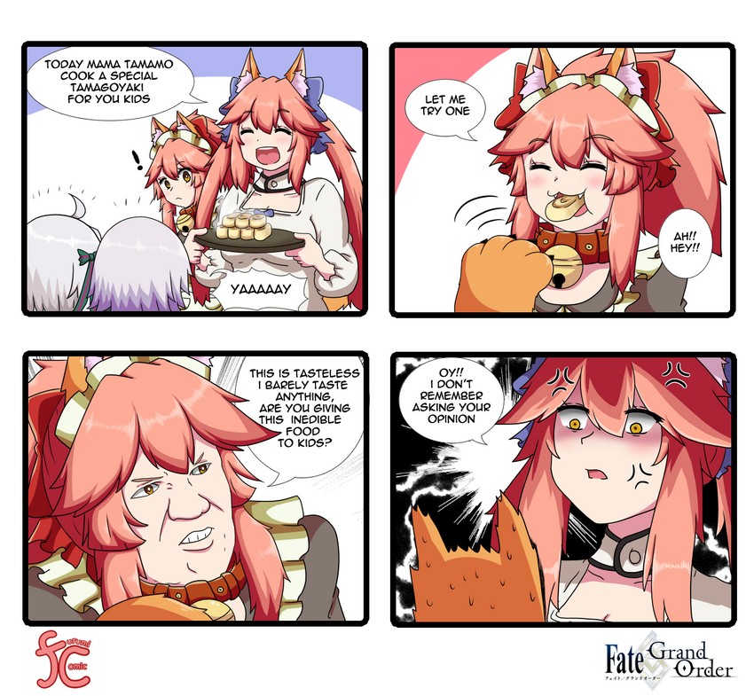 tamamo, tamamo no mae, jack the ripper, tamamo cat, jeanne d'arc alter santa lily, and 1 more (fate and 4 more) drawn by keita_naruzawa