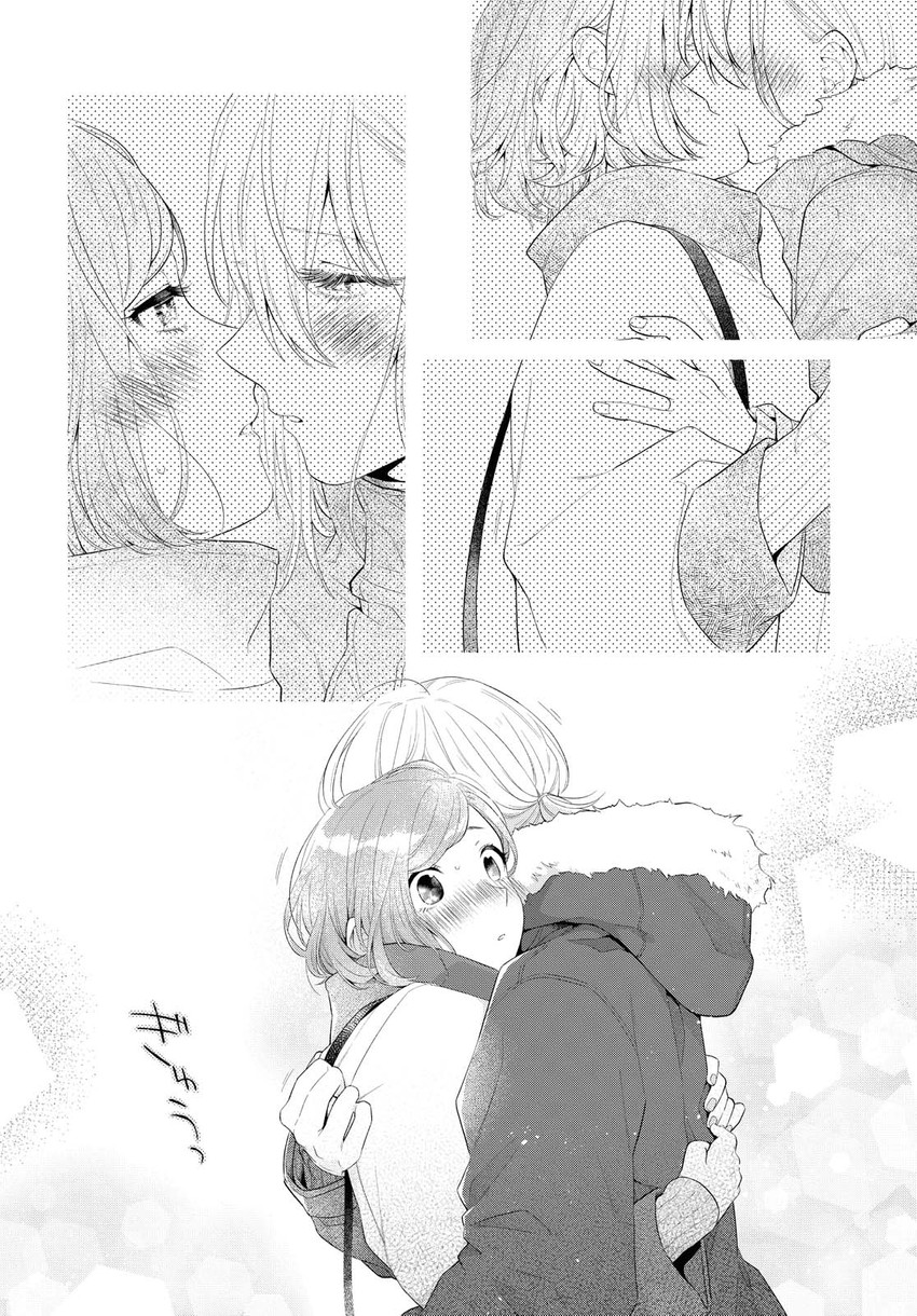 kanda mizuki and ookuma satomi (ikemen onna to hakoiri musume) drawn by majoccoid and mochi_au_lait