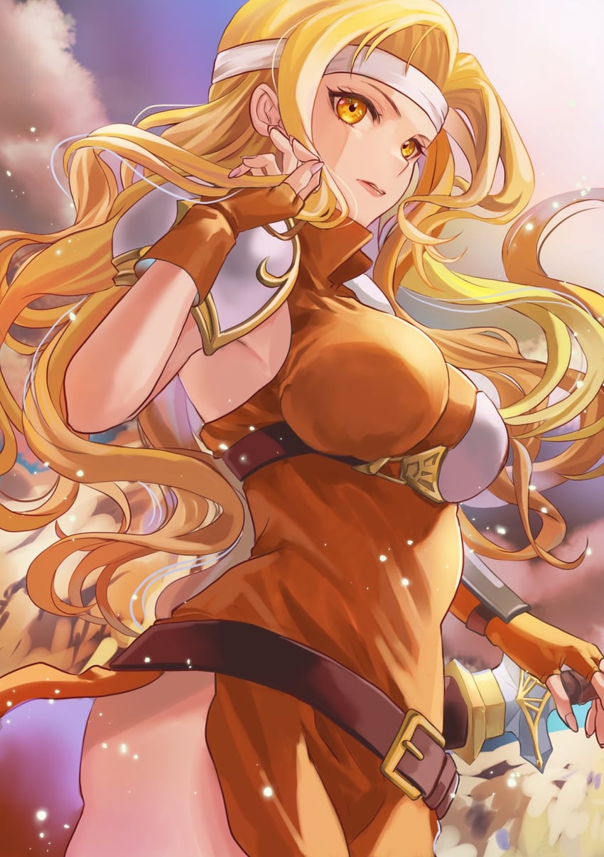 brigid (fire emblem and 1 more) drawn by houseki_hall