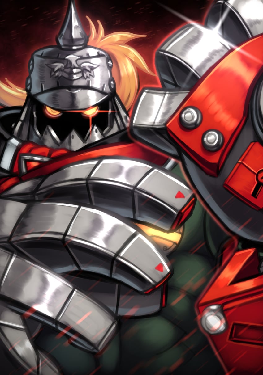 potemkin (guilty gear and 1 more) drawn by silverchariotx