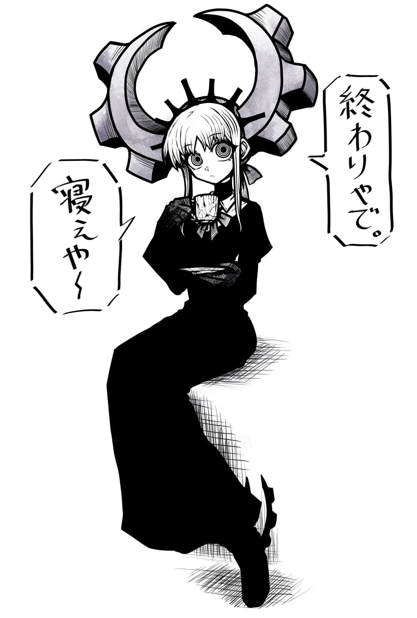 deus ex maki-chan (original) drawn by nazo_no_diaboro