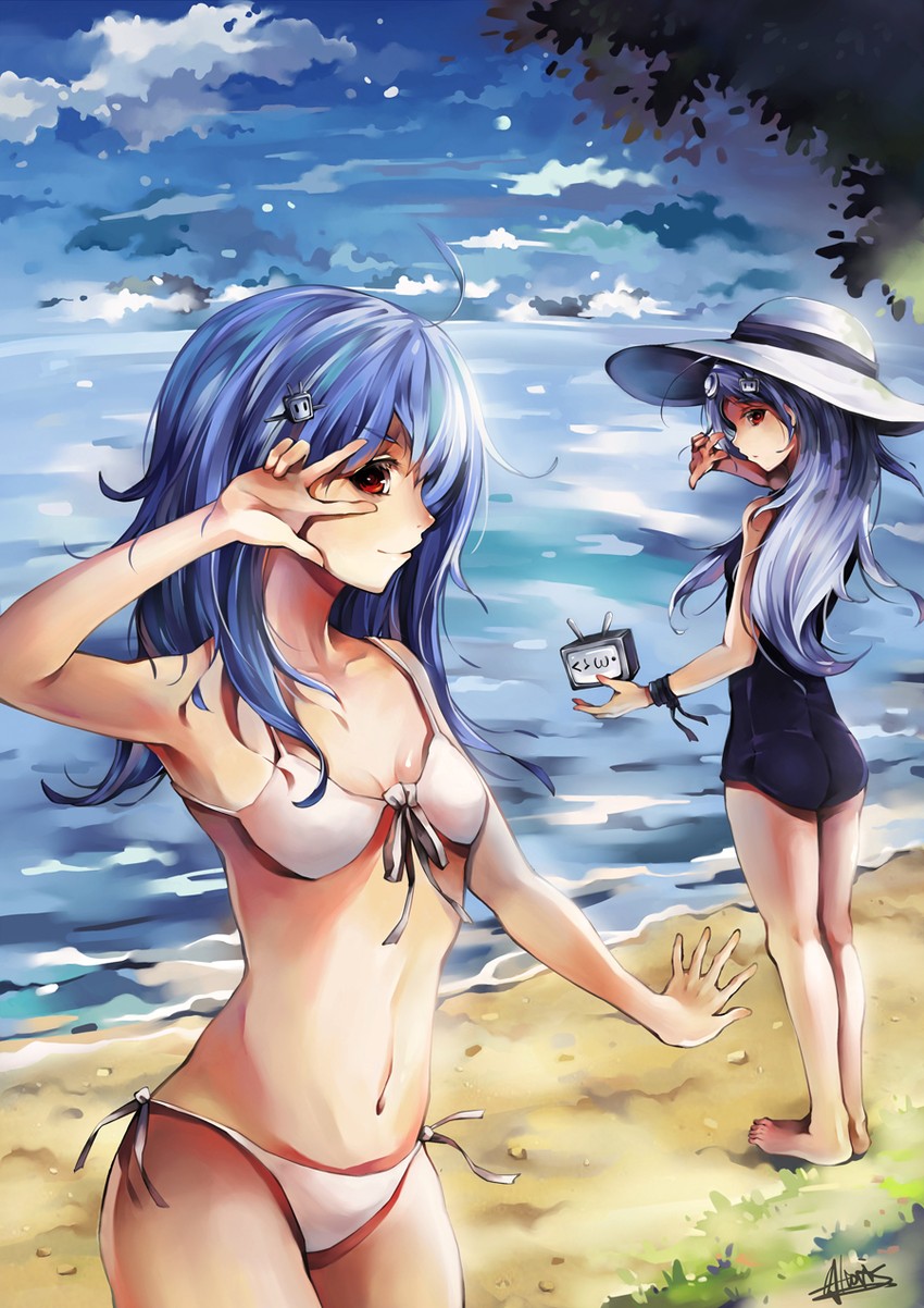 bili girl 33 and bili girl 22 (bilibili and 1 more) drawn by altoris_(scee)