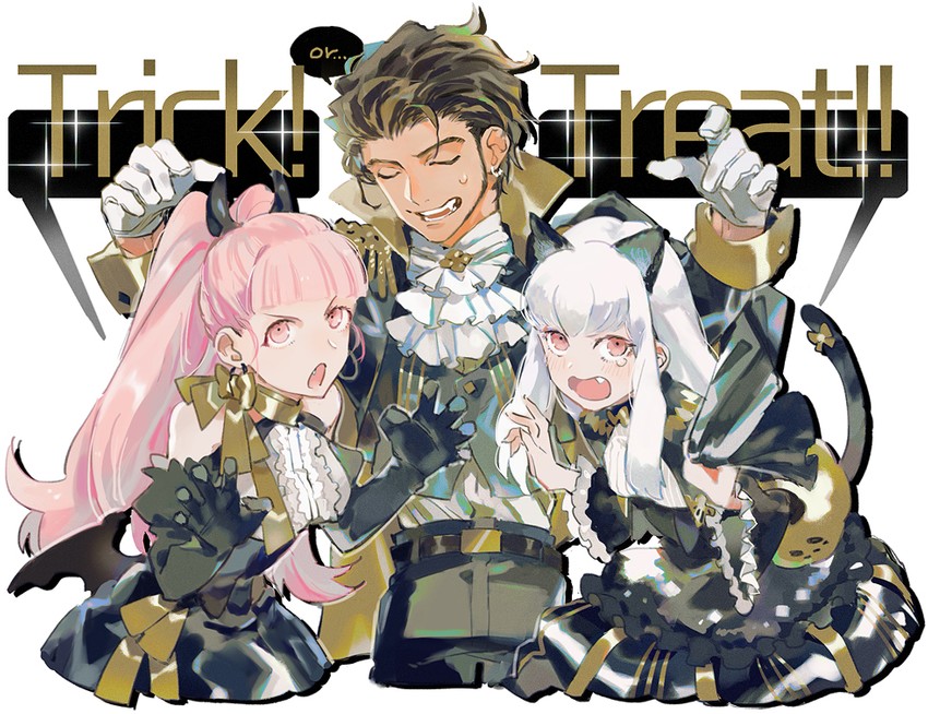 hilda valentine goneril, lysithea von ordelia, and claude von riegan (fire emblem and 1 more) drawn by gotou_(pixiv37128)