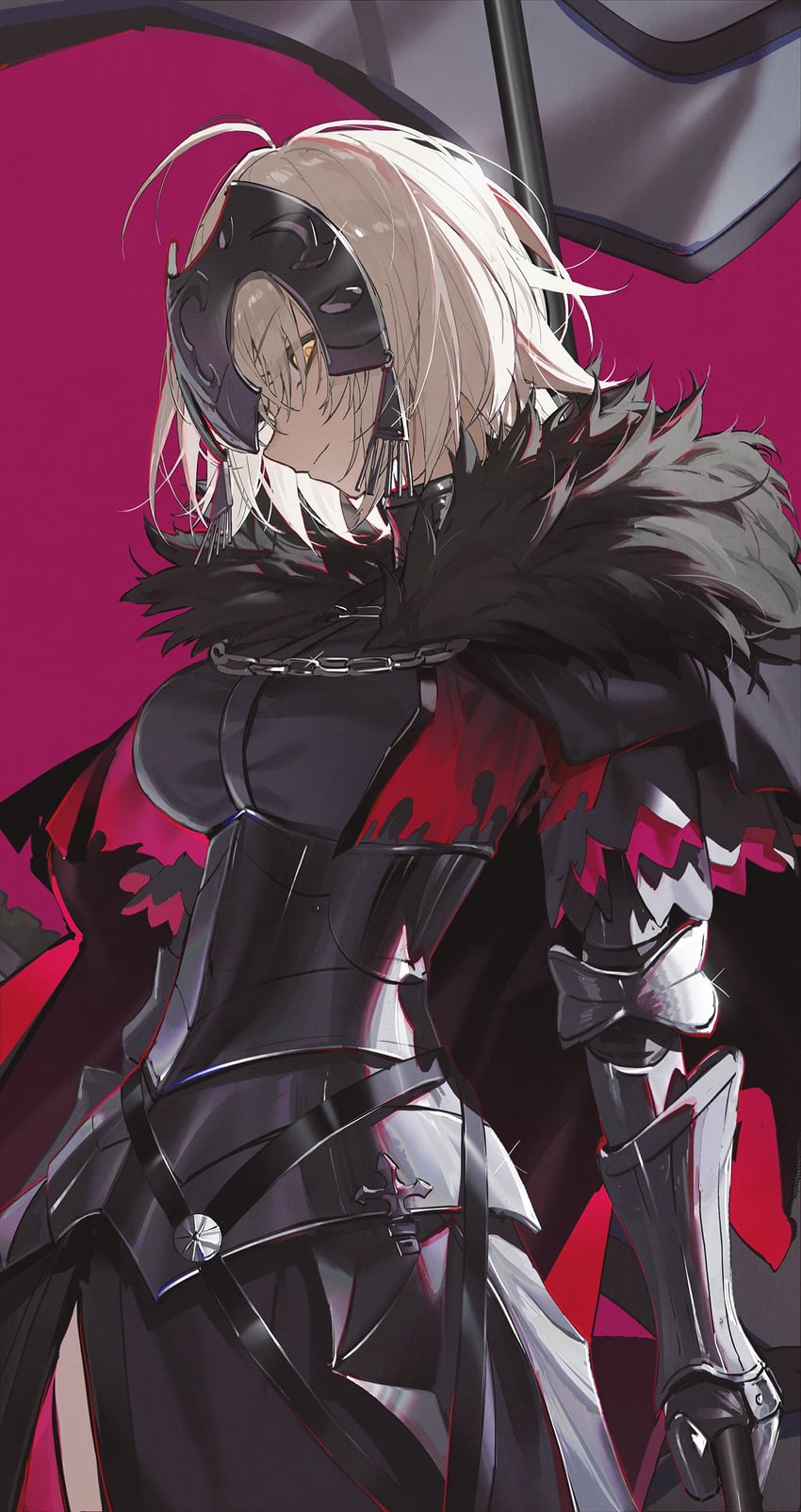 jeanne d'arc alter (fate and 1 more) drawn by kieed