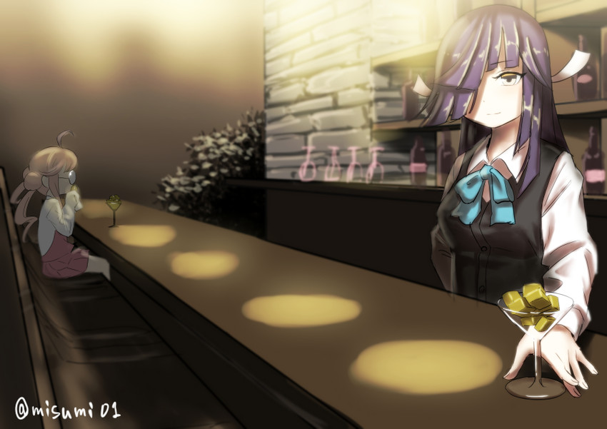 makigumo and hayashimo (kantai collection) drawn by misumi_(niku-kyu)
