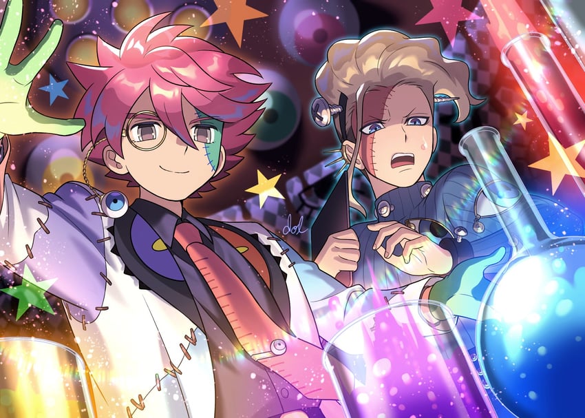 nosaka yuuma and nishikage seiya (inazuma eleven and 1 more) drawn by dolustoy