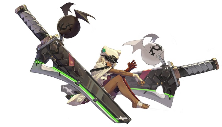 ramlethal valentine and lucifero (guilty gear and 1 more) drawn by chamchamshia