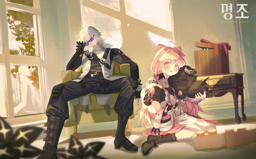 encore, cloudy, cosmos, and aalto (wuthering waves) drawn by setora_q