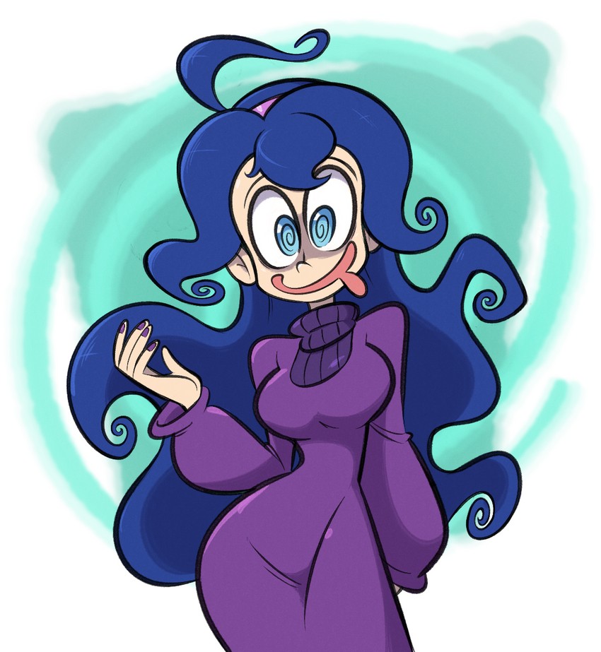 hex maniac (pokemon and 1 more) drawn by shenanimation