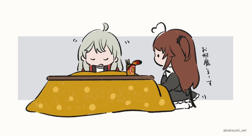 takasuga tsukushi and kanabako misora (assault lily) drawn by kabayaki_(kabayaki_eel)