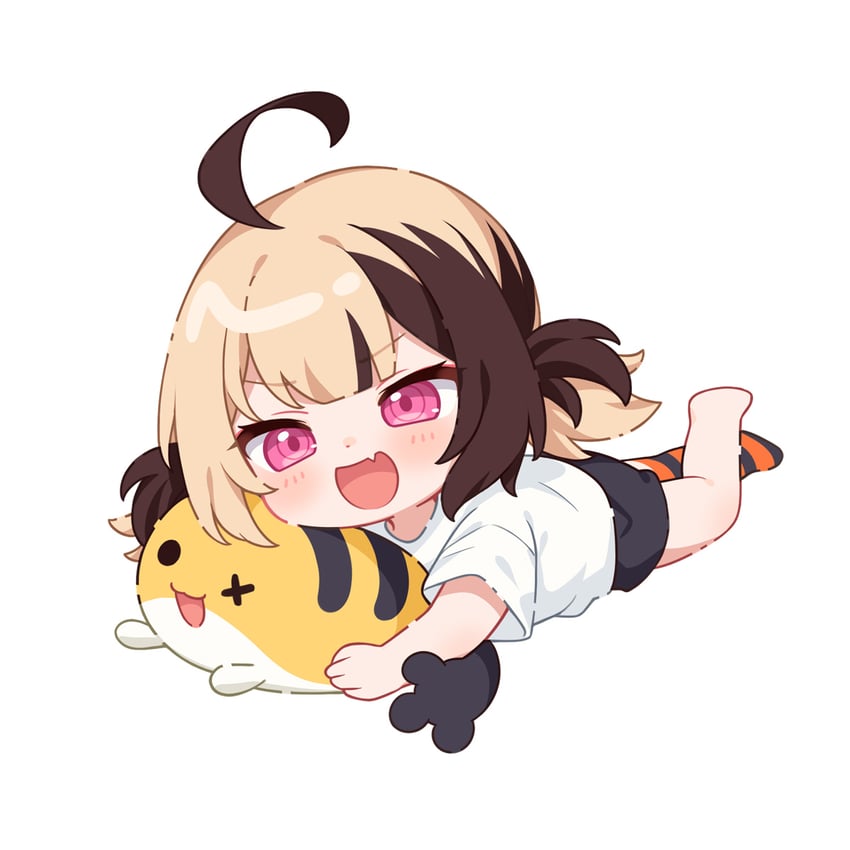 gigi murin and grem (hololive and 1 more) drawn by hitsukuya