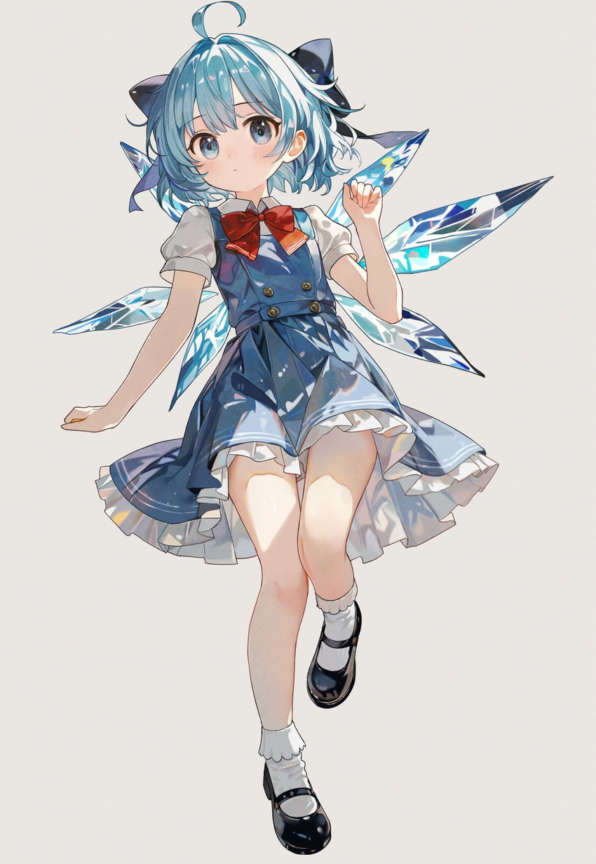 cirno (touhou) drawn by otomo_no_sachi