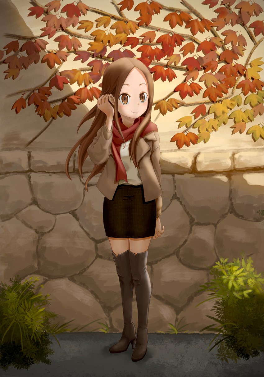 takagi-san (karakai jouzu no takagi-san) drawn by wang_tse