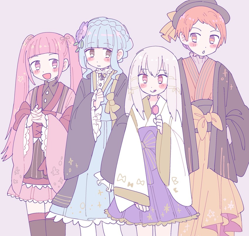 hilda valentine goneril, lysithea von ordelia, marianne von edmund, and leonie pinelli (fire emblem and 1 more) drawn by remoooon