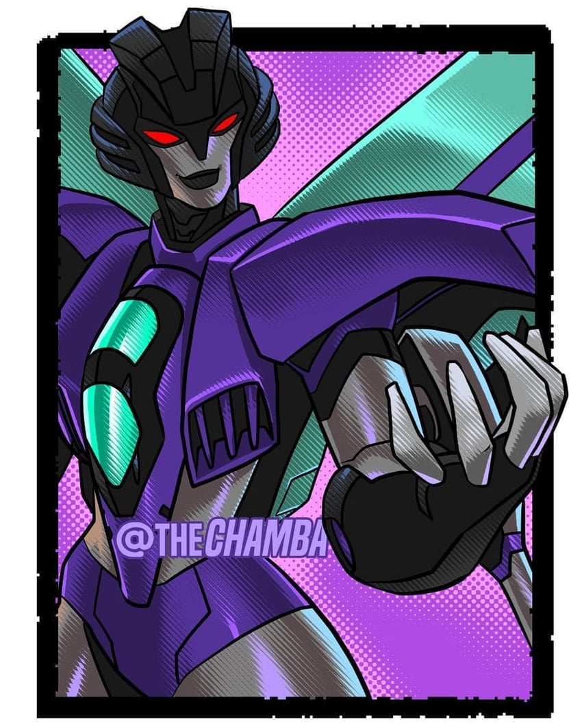 slipstream (transformers and 1 more) drawn by chamba