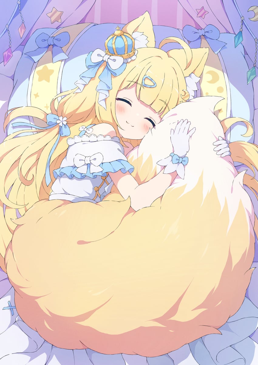 tsukino shimo (indie virtual youtuber) drawn by tyomimas