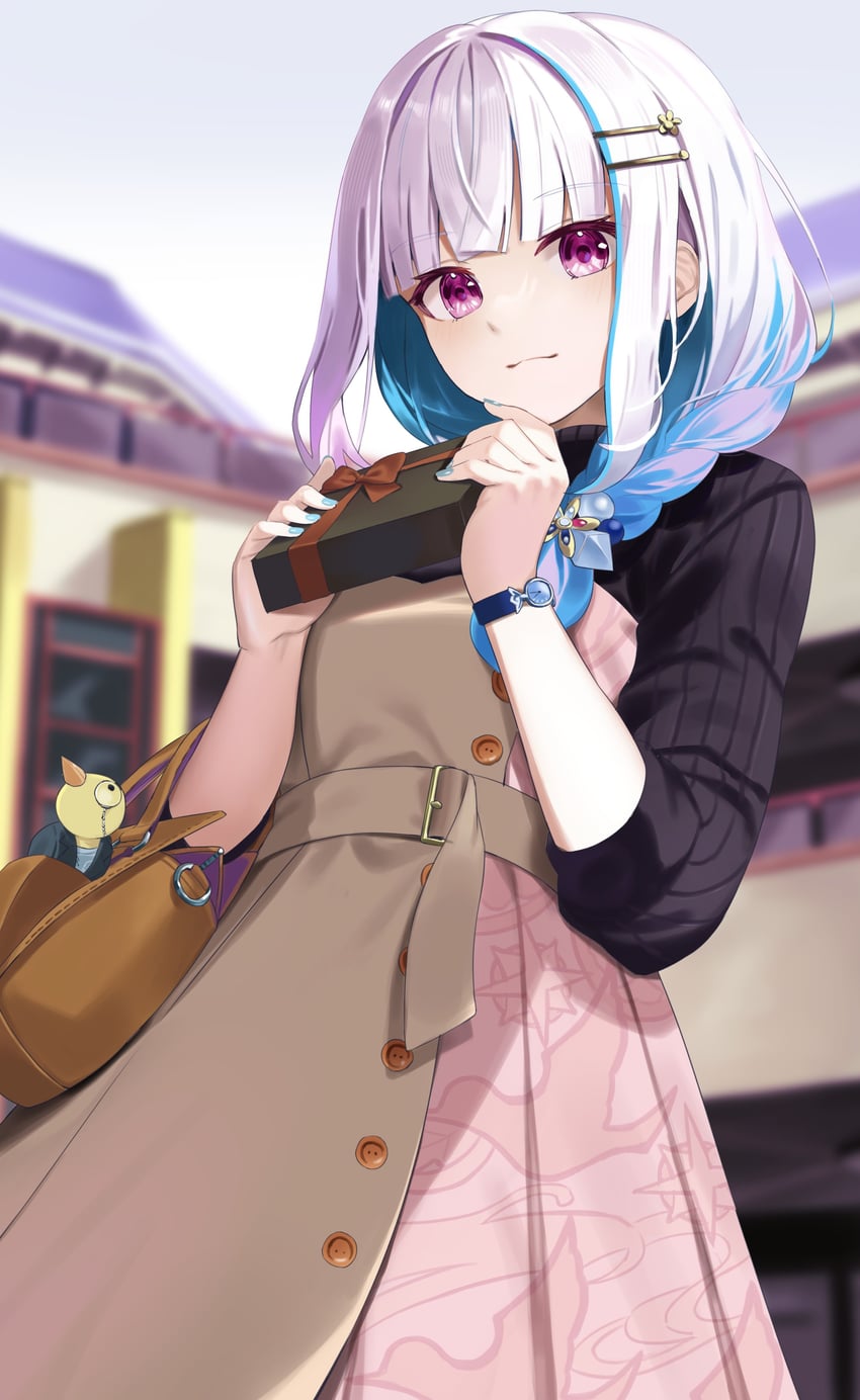 lize helesta and sebastian piyodore (nijisanji) drawn by mosamune