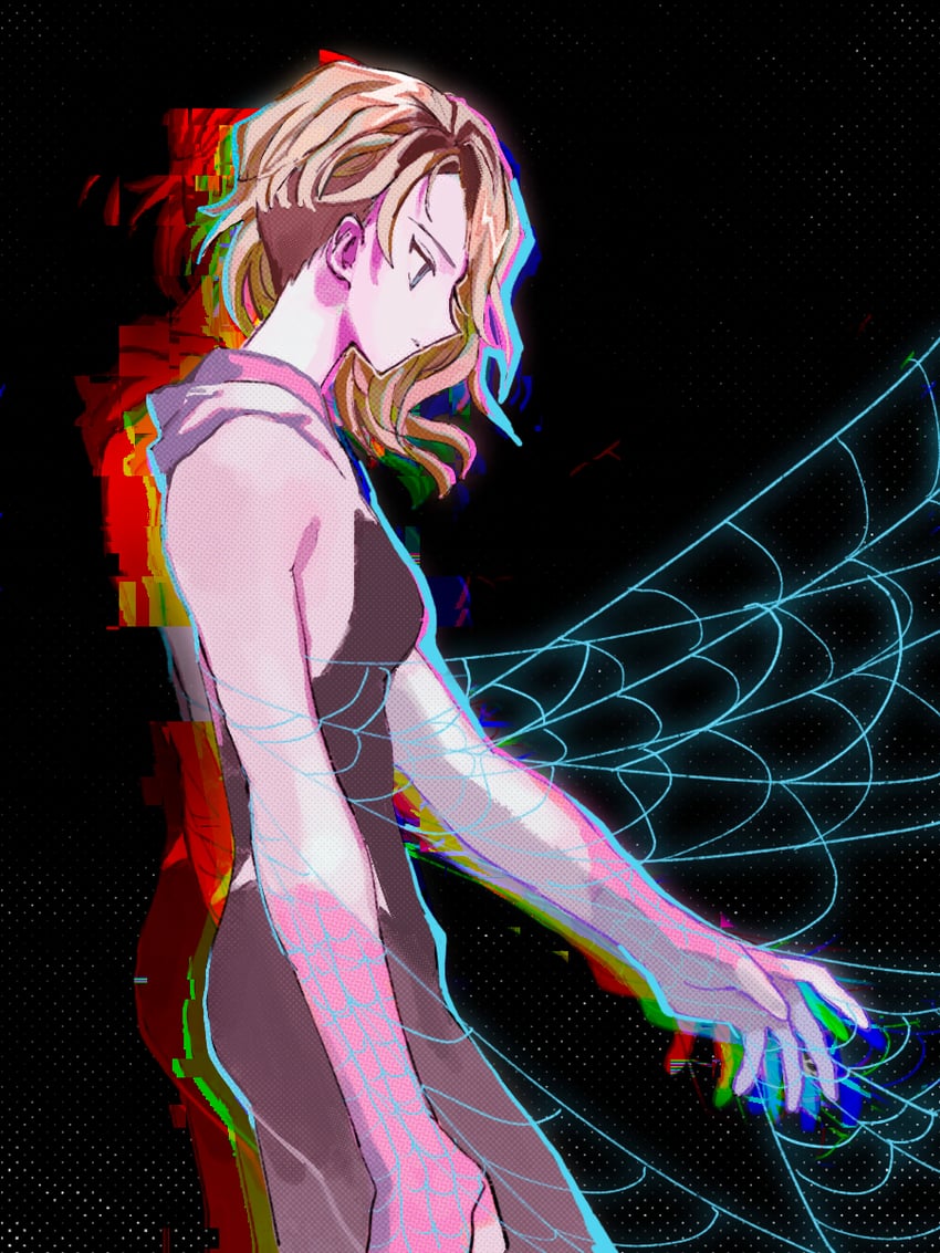 spider-gwen, gwen stacy, and spider-man (marvel and 3 more) drawn by tami_tome_mo