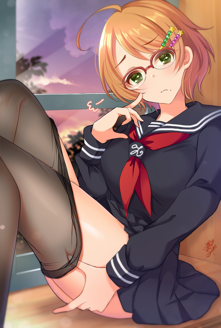 tsuchiya ako (idolmaster and 1 more) drawn by suzunari_ichigo_(rokkencyaya)