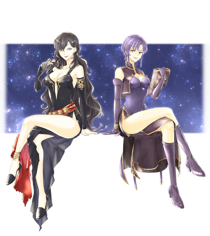ursula and sonia (fire emblem and 1 more) drawn by azukiazi_mattya