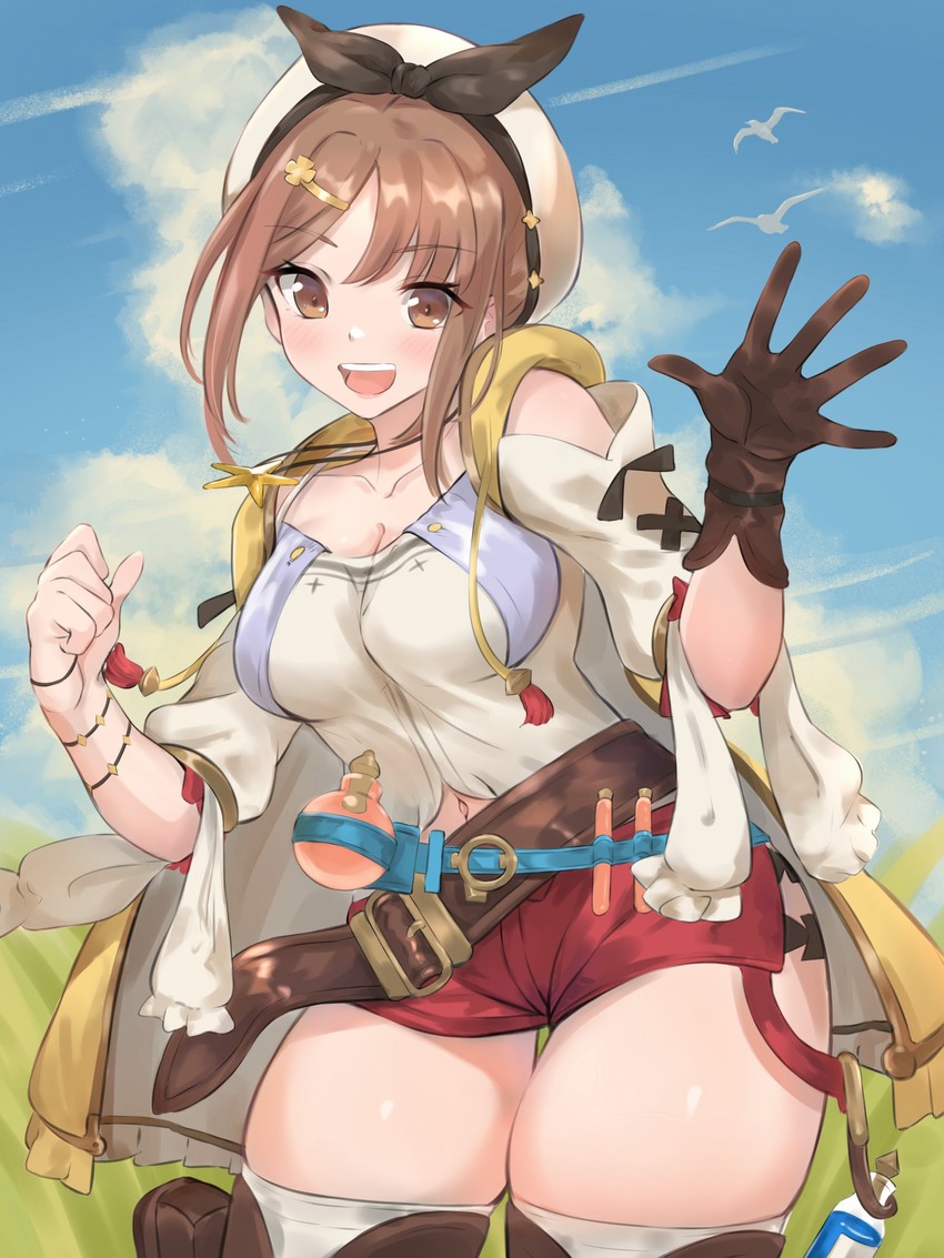 reisalin stout (atelier and 2 more) drawn by renzu_(lens_02)