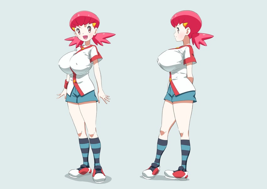 whitney (pokemon and 1 more) drawn by ika_daishougun