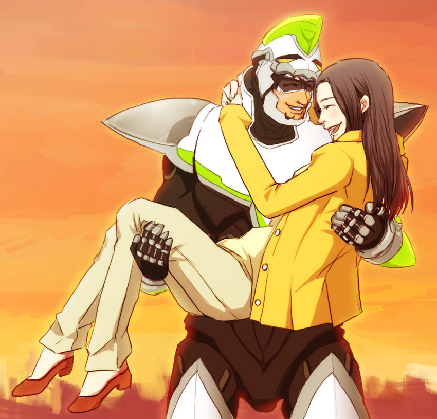 kaburagi t. kotetsu, wild tiger, and kaburagi tomoe (tiger & bunny) drawn by rou_(r_ling)