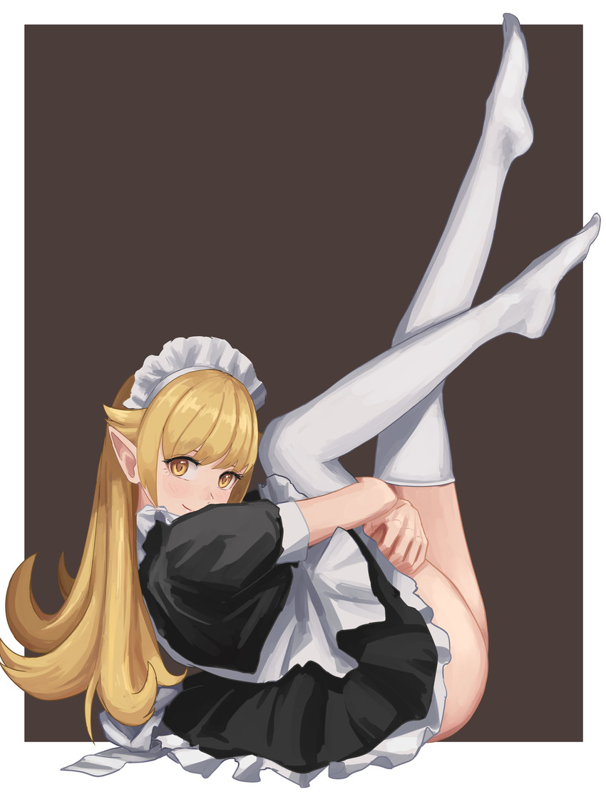 oshino shinobu (monogatari and 1 more) drawn by nemo_ringo