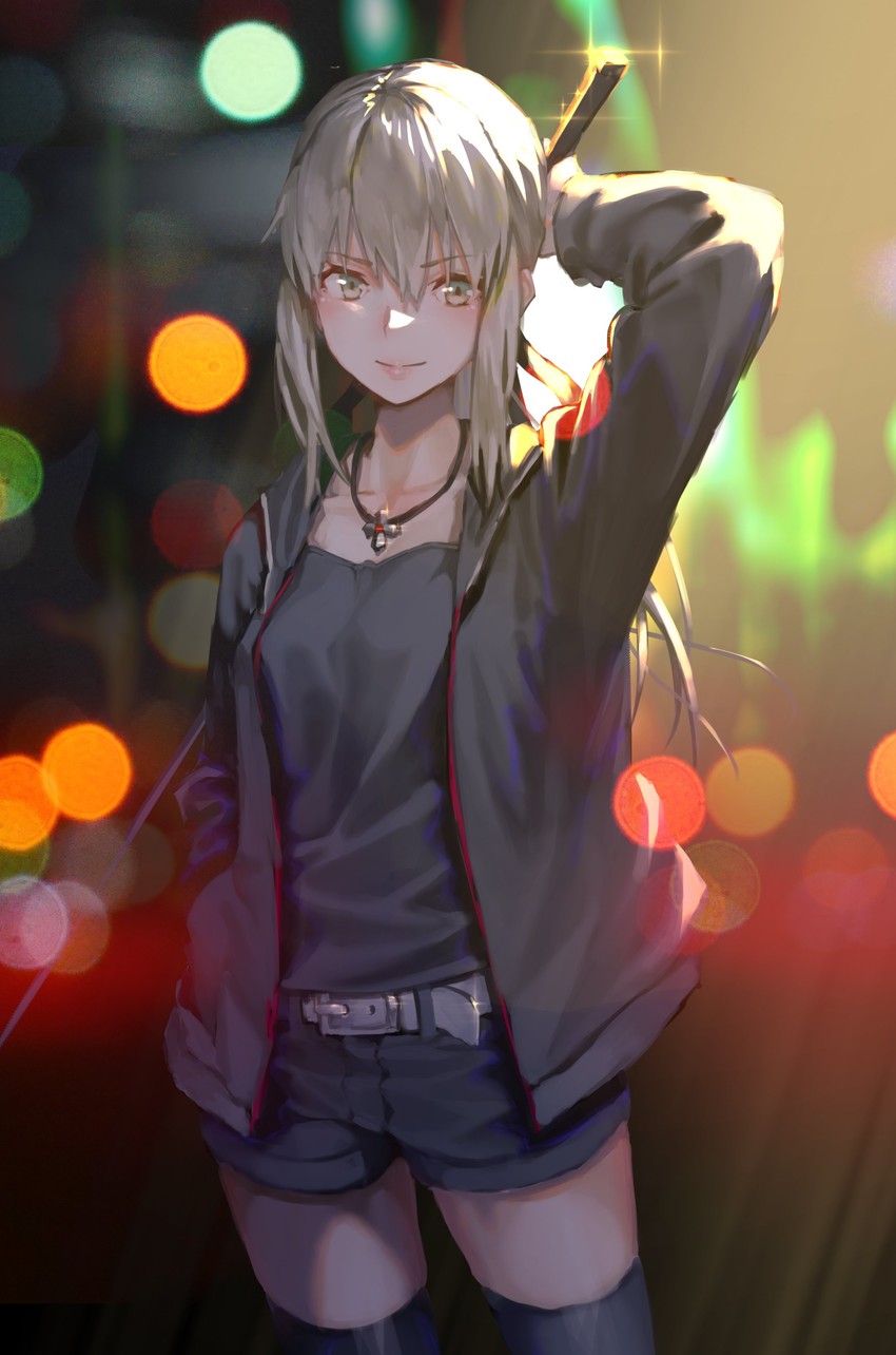artoria pendragon and saber alter (fate and 1 more) drawn by rolua
