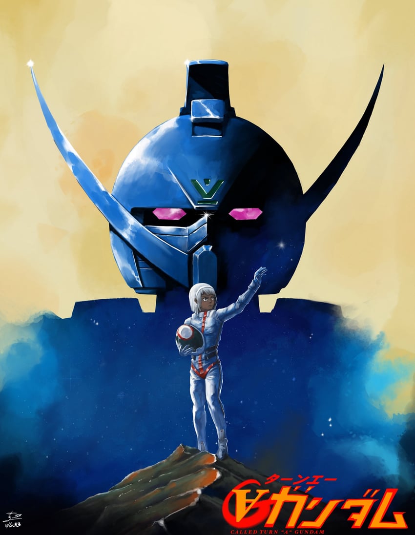 loran cehack and turn a gundam (gundam and 1 more) drawn by ritskyz