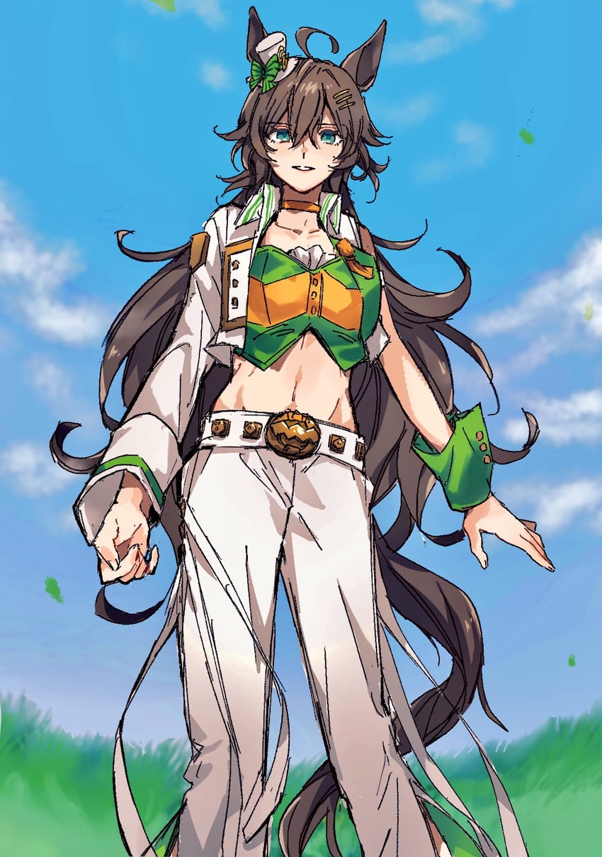 mr. c.b. (umamusume) drawn by enu_(brandnewday02)