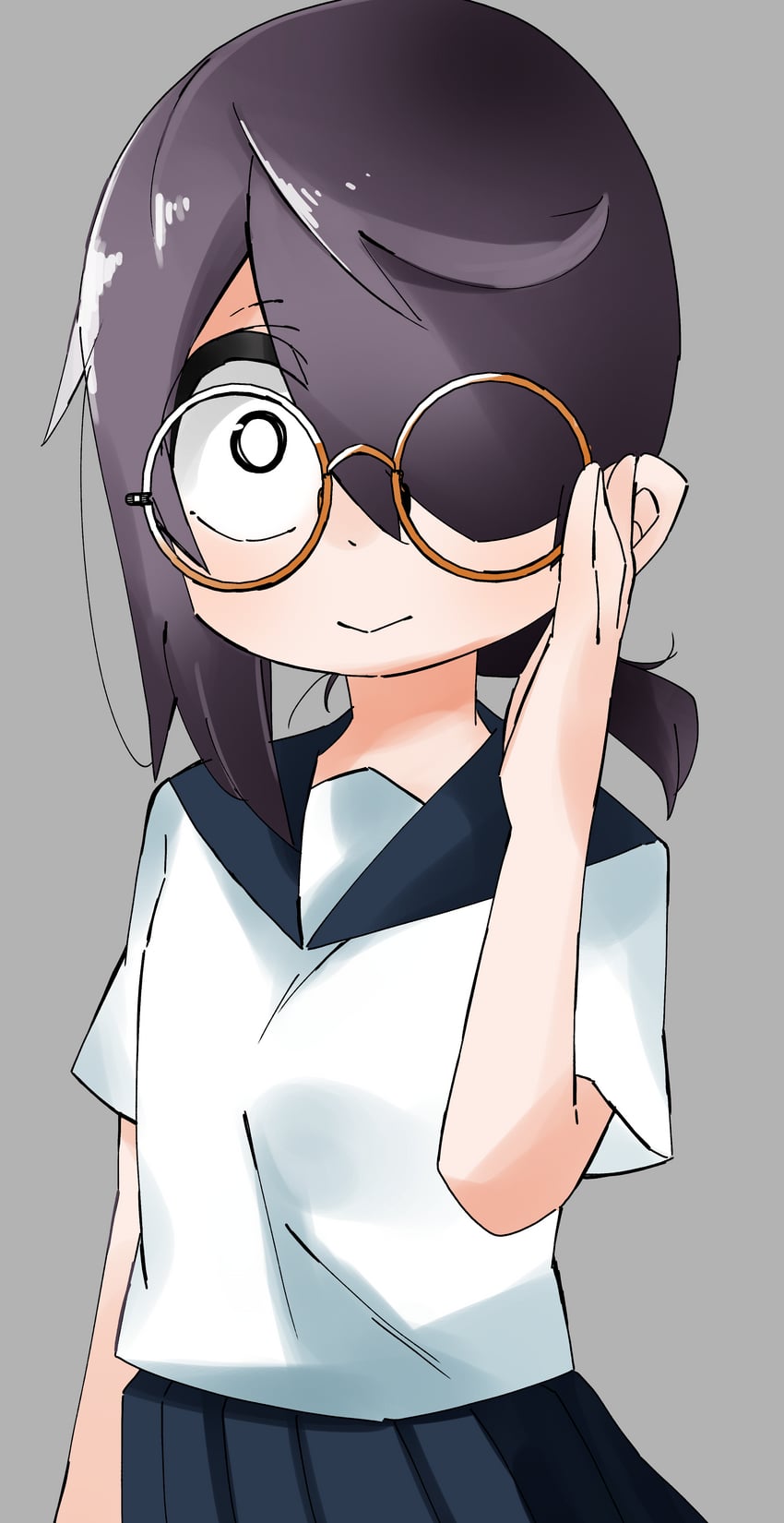 nishimura akane (jijou wo shiranai tenkousei ga guigui kuru.) drawn by kawamura_taku