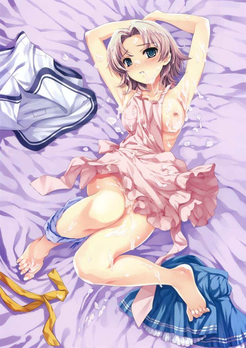 hanami mariya (suiheisen made nan mile?) drawn by misaki_kurehito