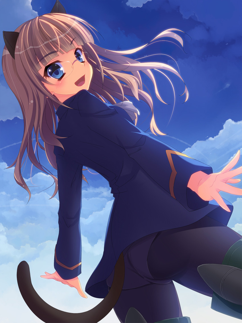 perrine h. clostermann (world witches series and 1 more) drawn by suidou_(kyupirapper)