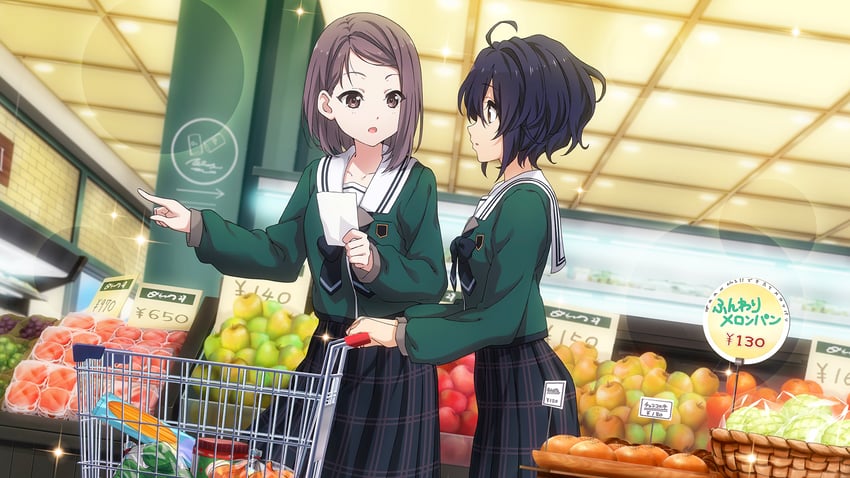 takigawa miu and hiiragi tsubomi (22/7 and 1 more)
