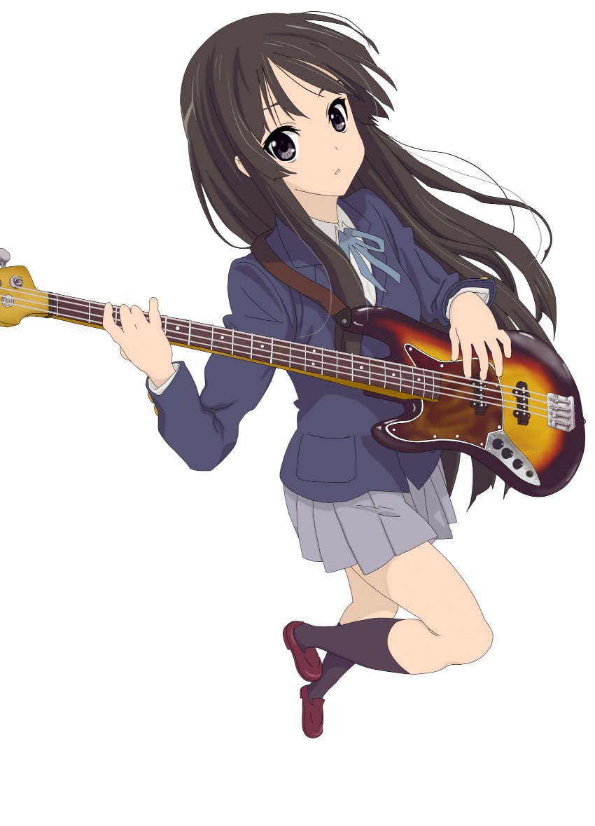 akiyama mio (k-on!) drawn by jia_(x_valkyrie_x)