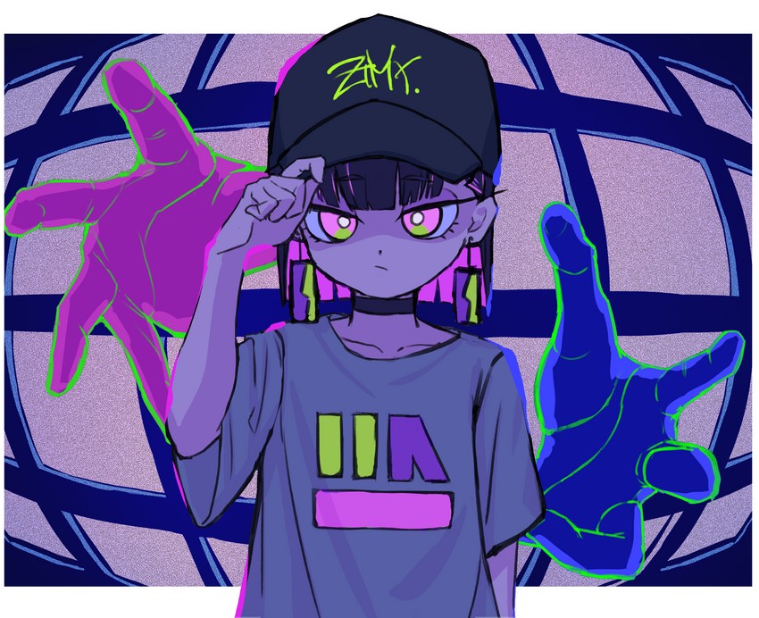 nira-chan (zutto mayonaka de ii no ni and 1 more) drawn by oukafafafa