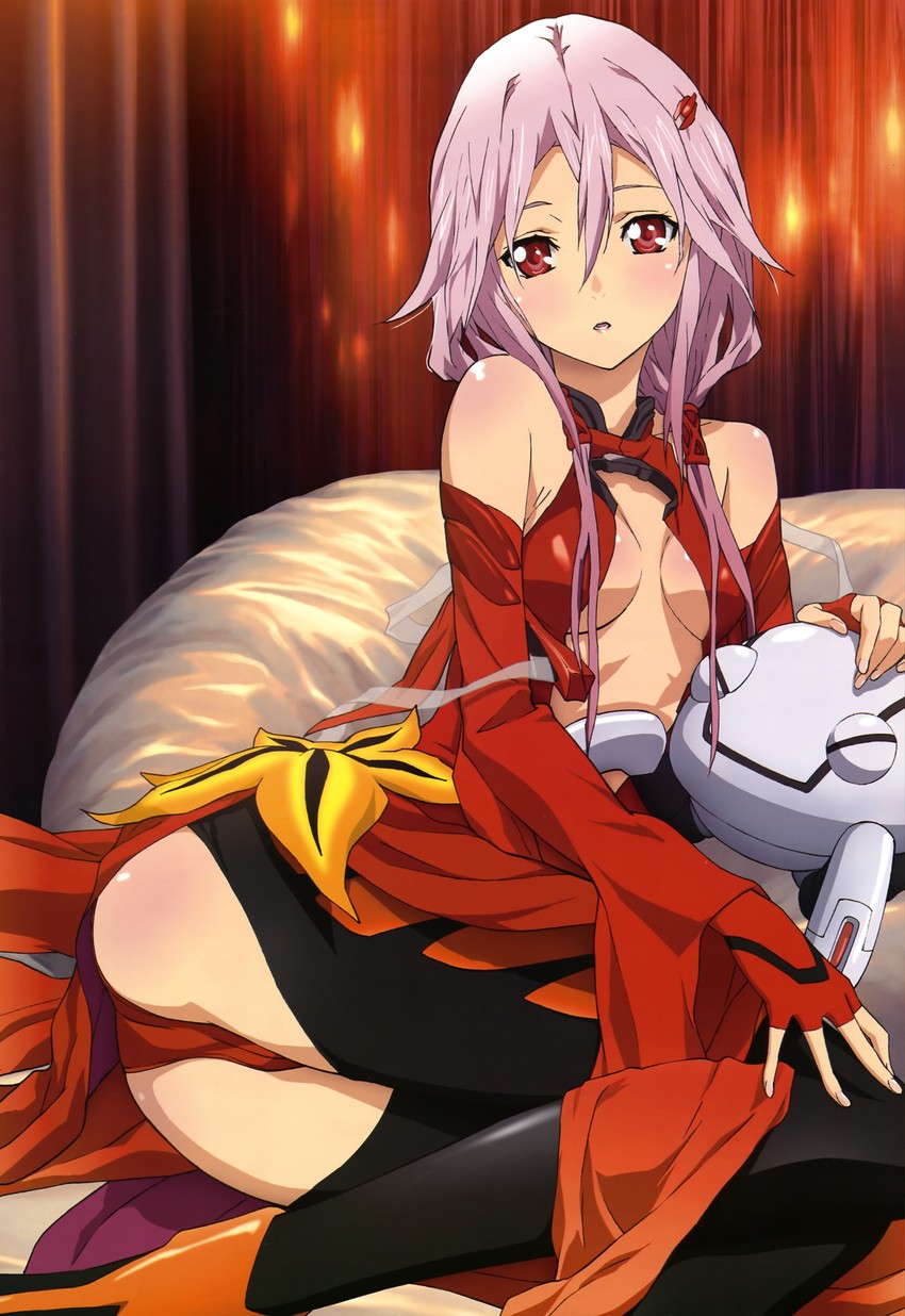 yuzuriha inori and fyu-neru (guilty crown and 1 more) drawn by kikuchi_satonobu