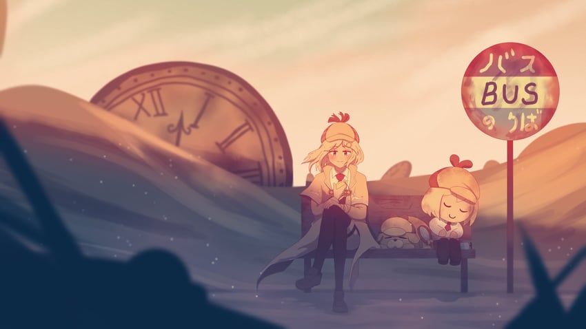 watson amelia, bubba, and smol ame (hololive and 1 more) drawn by yin_midnight