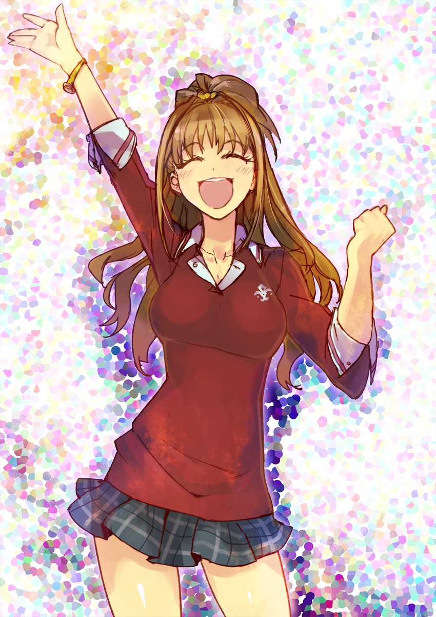 hino akane (idolmaster and 1 more) drawn by kusanagi_kaoru