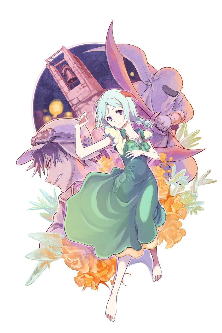 iri, kidou, and acht (mushikago no cagaster) drawn by torinikusoul