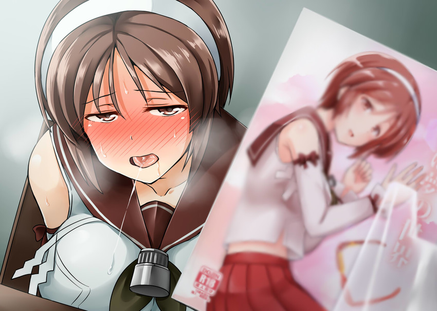 natori (kantai collection) drawn by kamelie