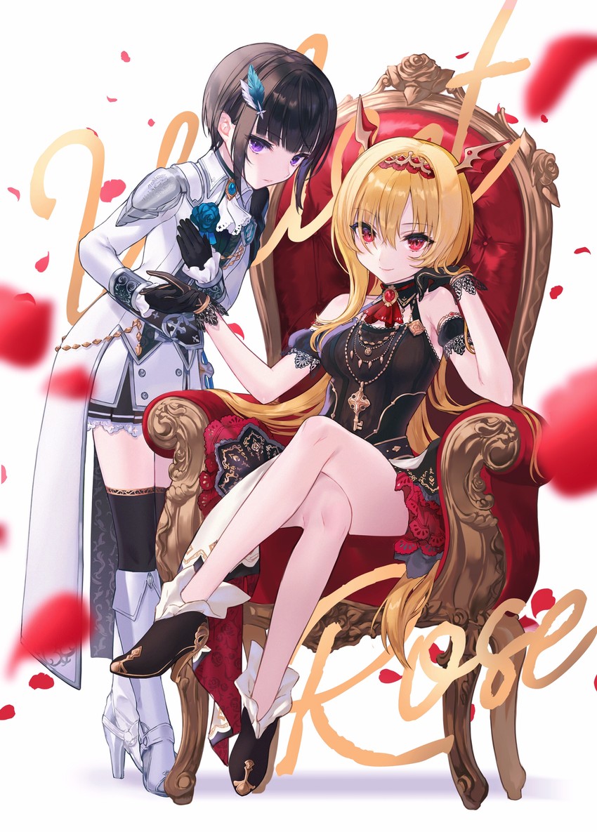 shirayuki chiyo and kurosaki chitose (idolmaster and 2 more) drawn by nekoyashiki_pushio