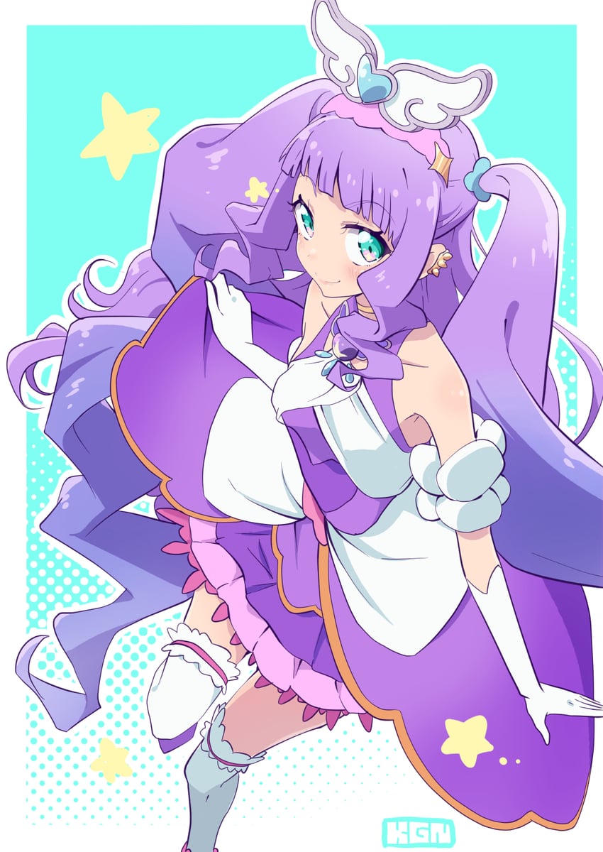 ellee-chan and cure majesty (precure and 1 more) drawn by cbgb