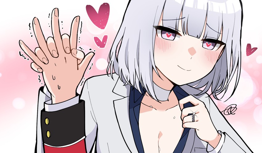 commander and rpk-16 (girls' frontline) drawn by junsuina_fujunbutsu