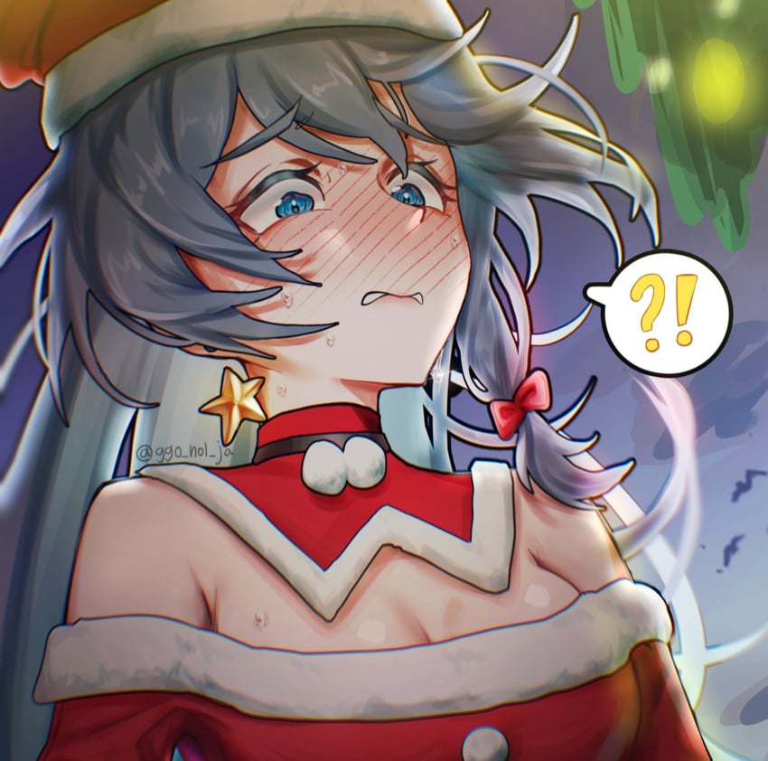 fu hua (honkai and 1 more) drawn by ggo_nol_ja