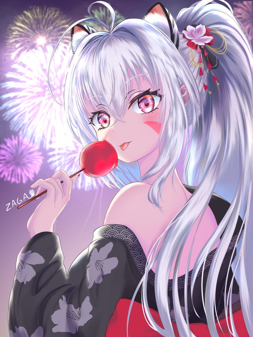 yuri (brown dust and 1 more) drawn by zaga